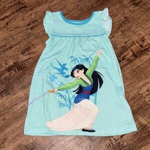 Girls' Aqua Mulan Dress size 4 girls